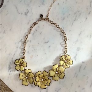 Yellow Flower Necklace -Charming Charlie’s